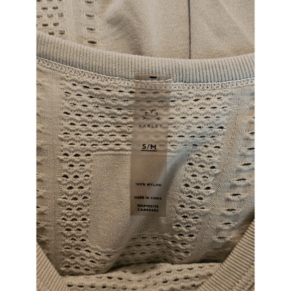 Varley Tank Top Womens Size S/M Beige Monterey Lightweight Gym Workout - Picture 3 of 3